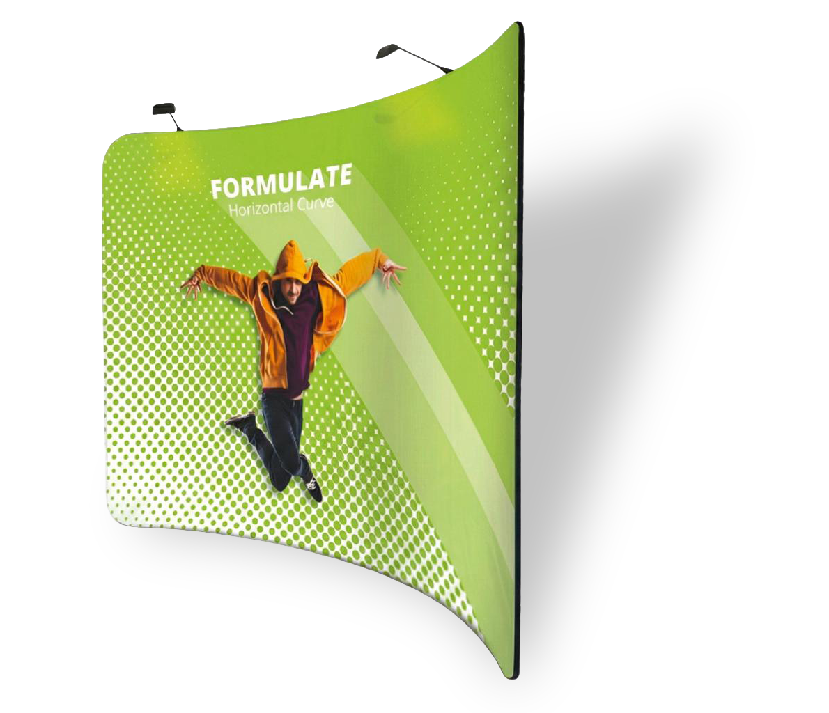 Oblouková prezentační stěna