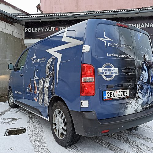 Reklamní polepy automobilů