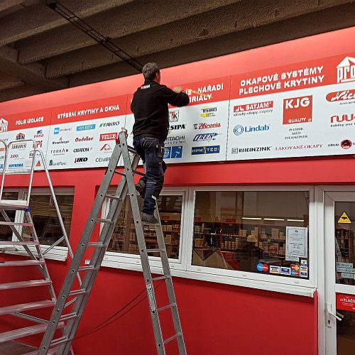 Polep reklamních desek