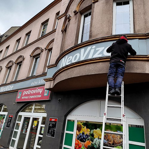 Polep reklamních desek