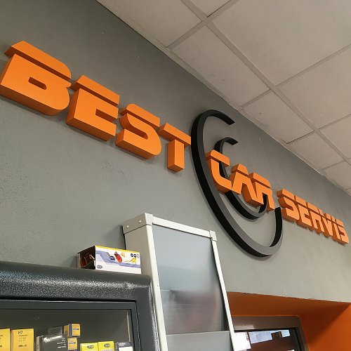 3D písmena a loga z polystyrenu