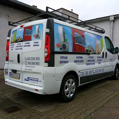 Reklamní polepy automobilů