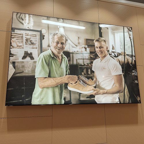 Světelné textilní rámy