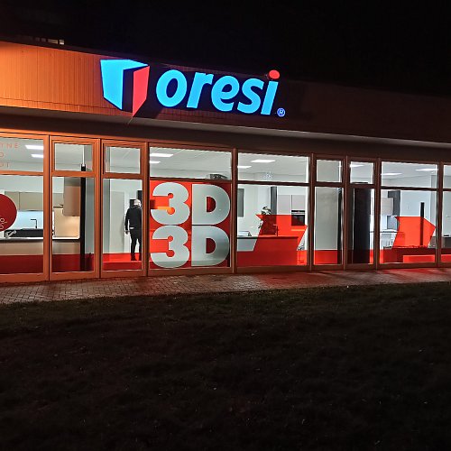 Světelná 3D loga