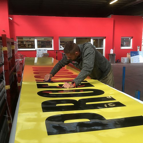 Polep reklamních desek