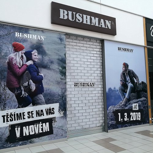 Polepy výloh prodejen