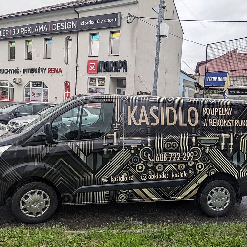 Reklamní polepy automobilů
