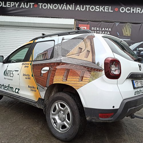 Reklamní polepy automobilů