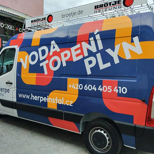 Reklamní polepy automobilů