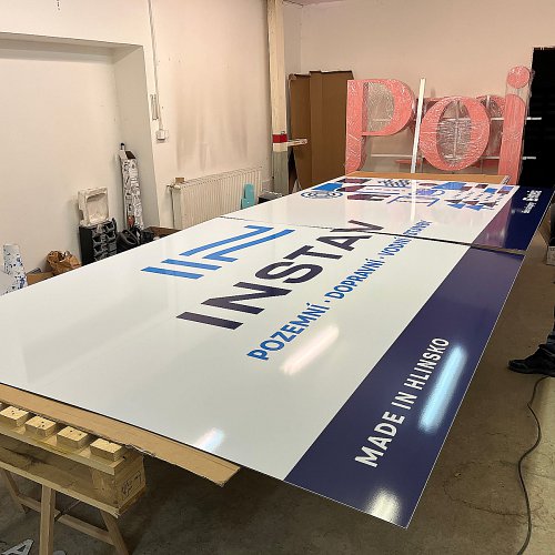 Polep reklamních desek