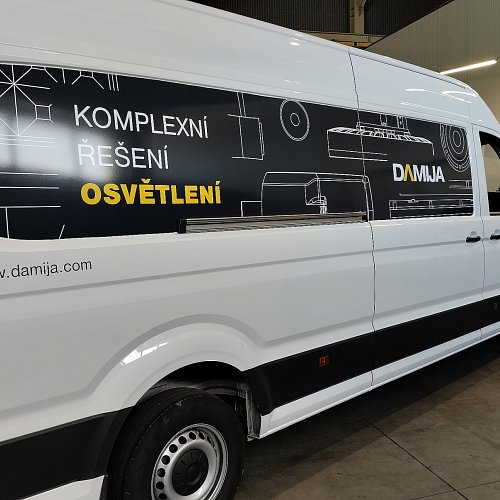 Reklamní polepy automobilů