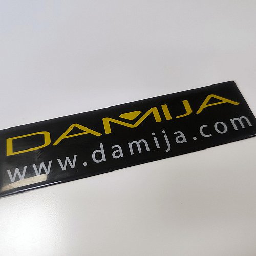 3D samolepky a logoprinty