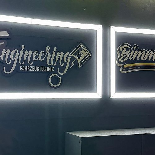 Světelná 3D loga