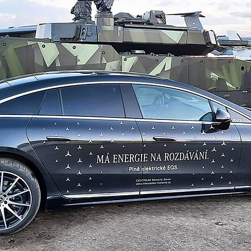 Reklamní polepy automobilů