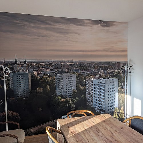 Polep stěn designovými tapetami