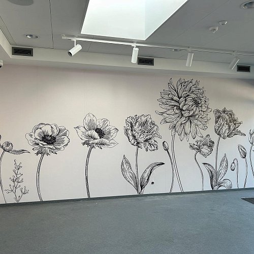 Polep stěn designovými tapetami