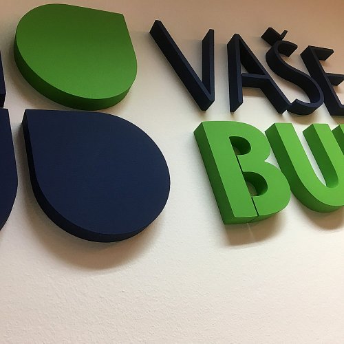 3D písmena a loga z polystyrenu