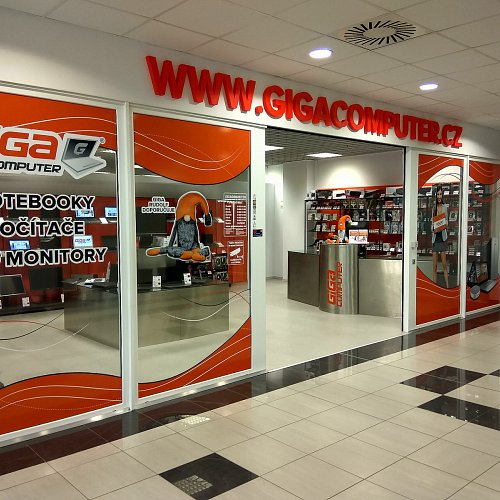 Polepy výloh prodejen