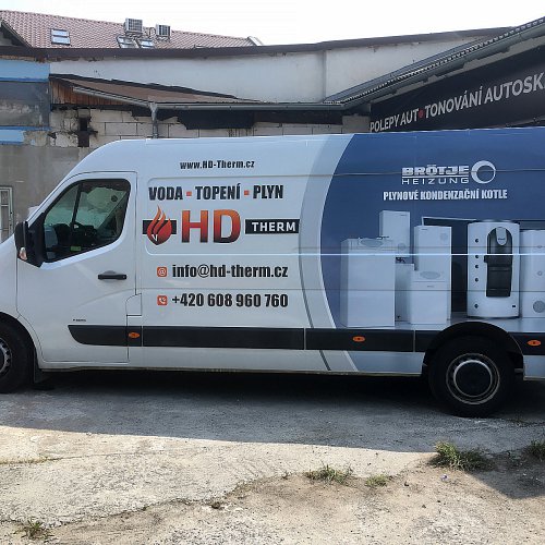 Reklamní polepy automobilů