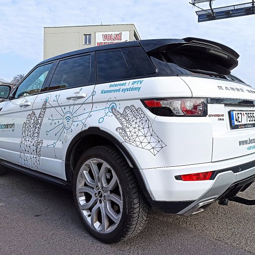 Reklamní polepy automobilů