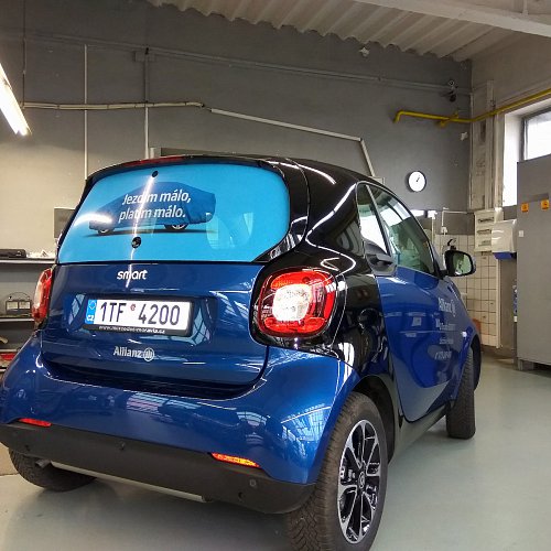 Reklamní polepy automobilů