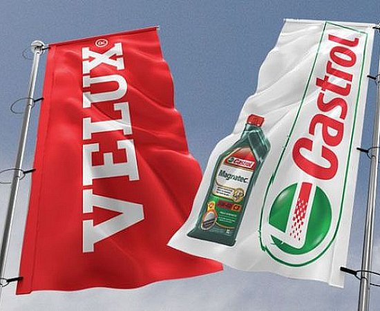 Firemní a reklamní vlajky